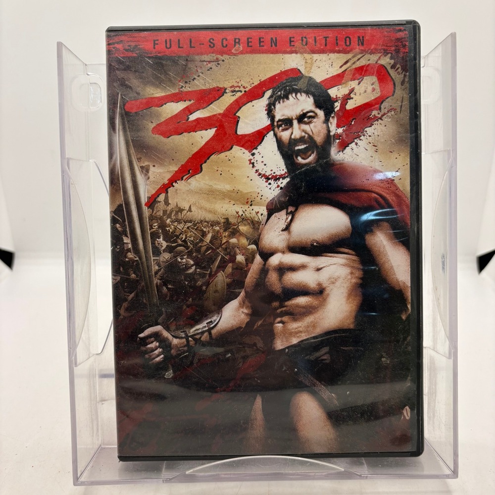 300 DVD Full Screen Edition Zack Snyder Gerard Butler Frank Miller Warner Bros